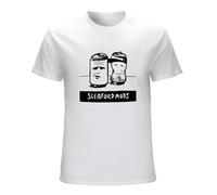 LANGBIRUI Sleaford MODS Cans T-Shirt for Men T-Shirt White 3XL