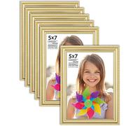 Langdon House, set di cornici per foto da parete o da tavolo, da visualizzare verticalmente o orizzontalmente, collezione Prosperity Contemporaneo 5x7 Old Skool Pro