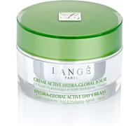 Lange Paris - Crema attiva Hydra-Globale di Giorno - Cura Idratante e Antietà - Tutti i Tipi di Pelle - Acido Ialuronico, Ginkgo Biloba, Passiflora - Idratazione intensa e Brillante - 50 ml