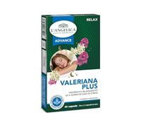 L'Angelica Advance, Valeriana Plus, Integratore Rilassante, Con Valeriana, Vegano, Senza Lattosio, 1 Confezione da 40 Capsule