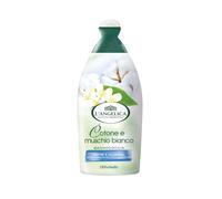 L'Angelica, Bagnodoccia Cotone e Muschio Bianco, 12 x 450 ml, Bagnoschiuma Nutre e Illumina La Pelle, Docciaschiuma Senza Parabeni Né Siliconi