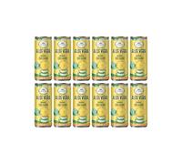 L'Angelica Health Drink, Aloe Vera 35%, Gusto Ananas, Bevanda Fredda Detox, Con Zinco e Vitamina B2, Zero Zuccheri, Zero Calorie, Senza Conservanti, Coloranti e Glutine, 12x240ml