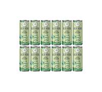 L'Angelica Health Drink, Aloe Vera 35%, Gusto Original, Bevanda Fredda Detox, Con Zinco e Vitamina B2, Zero Zuccheri, Zero Calorie, Senza Conservanti, Coloranti e Glutine, 12x240ml