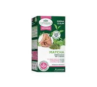 L'Angelica, Matcha, Integratore Drenante, Favorisce il Drenaggio dei Liquidi Corporei, Senza Lattosio, Senza Glutine, Vegan, Formato: 60 Compresse