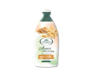 L'Angelica Officinalis, Bagnoschiuma all'Avena, Nutriente e Idratante, 500 | Bagnodoccia e Docciaschiuma, Con Estratto Naturale di Avena, Senza Parabeni o Siliconi, 1 Confezione