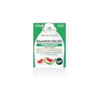 L'Angelica, Shampoo Solido Phytolatte Purificante, Shampoo Capelli Grassi con Latte di Canapa e Pompelmo, Shampoo Solido Capelli Grassi, Shampoo Antiforfora, 1 Confezione da 60g