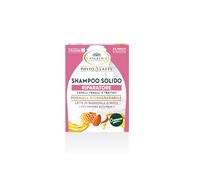 L'Angelica, Shampoo Solido Phytolatte Riparatore, Shampoo Naturale con Latte di Mandorla ed Estratto di Miele, Shampoo Anticaduta Donna e Uomo per Rendere i Capelli Forti, 1 Confezione da 60g