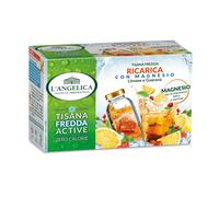 L'angelica Tisana a Freddo Ricarica con Magnesio Limone e Guaranà 15 filtri X5