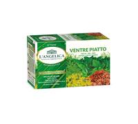 L'Angelica, Tisana Funzionale Ventre Piatto a Base di Finocchio, Anice Stellato e Menta, Tisane contro il Gonfiore Addominale, Vegan, 10 Confezioni da 20 Filtri Ciascuna