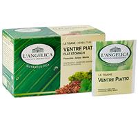 L'Angelica, Tisana Funzionale Ventre Piatto a Base di Finocchio, Anice Stellato e Menta, Tisane contro il Gonfiore Addominale, Vegan, 10 Confezioni da 20 Filtri