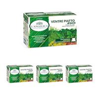 L'Angelica, Tisane Active, Ventre Piatto, Con Anice Stellato, Finocchio, Carvi e Menta, Contrasta il Gonfiore, Favorisce la Digestione, Senza Glutine, Lattosio, Vegana, 1 Confezione da 72 Filtri
