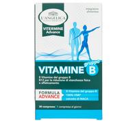 L'Angelica Vitermine Advance, Vitamine Gruppo B, B12, Integratore Alimentare con Estratto di MACA, Senza Glutine, Lattosio, Vegano, 1 Confezione da 30 Compresse