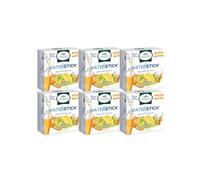 L'Angelica, Waterstick Anticell, Gusto Tè al Limone, Con Estratto di Centella, Vitamine C, B, Zero Zuccheri, Zero Calorie, Vitamine, Minerali, 6 Astucci da 12 Stick
