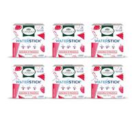 L'Angelica, Waterstick, Gusto Anguria e Fragola, Detox, Con Vitamine e Minerali, Contro Stanchezza e Affaticamento, Zero Zuccheri & Zero Calorie, Senza Conservanti, 6 Astucci da 12 Stick