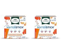 L'Angelica, Waterstick, Gusto Mandarino e Arancia, Ventre Piatto, Con Vitamine e Minerali, Contro Stanchezza e Affaticamento, Zero Zuccheri & Zero Calorie, Senza Conservanti, 1 Astucci da 12 Stick