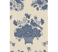 Långelid / von Brömssen Carta da parati Birds Nest - Ink Blue