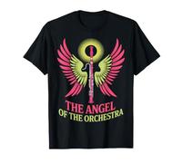 L'angelo dell'orchestra Neon Woodwind Design Maglietta