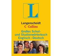 Langenscheidt Collins Großes Schul- und Studienwörterbuch Eng (Copertina rigida)