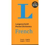 Langenscheidt Editorial Staff Langenscheidt Pocket Dictionary French (Tascabile)