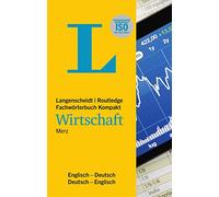 Langenscheidt Fachwörterbuch Kompakt Wirtschaft Englisch: In Kooperation mit Routledge, Englisch-Deutsch/Deutsch-Englisch