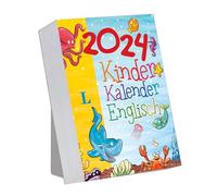 Langenscheidt Kinderkalender Englisch 2024: Tagesabreißkalender zum Engischen lernen für Kinder