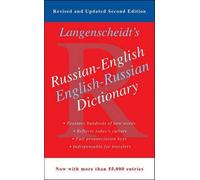 Langenscheidt Langenscheidt's Russian-English Dictionary (Tascabile)