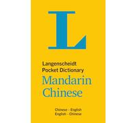 Langenscheidt Pocket Dictionary Mandarin Chinese
