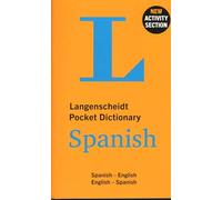 Langenscheidt Pocket Dictionary Spanish