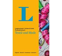 Langenscheidt Praxiswörterbuch Textil und Mode: Englisch-Deutsch-Französisch-Italienisch