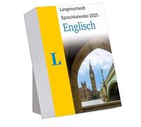 Langenscheidt Sprachkalender Englisch 2025: Tagesabreißkalender zum Englisch lernen