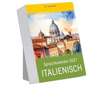 Langenscheidt Sprachkalender Italienisch 2027: Tagesabreißkalender