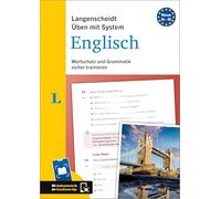 Langenscheidt Üben mit System Englisch: Wortschatz und Grammatik sicher trainieren. Mit Scan2Learn-App
