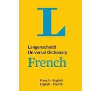 Langenscheidt Universal Dictionary French (Tascabile)
