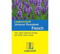 Langenscheidt Universal Phrasebook French (Tascabile)