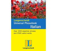 Langenscheidt Universal Phrasebook Italian (Tascabile)