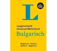 Langenscheidt Universal-Wörterbuch Bulgarisch: Bulgarisch - D (Copertina rigida)