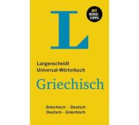 Langenscheidt Universal-Wörterbuch Griechisch: Griechisch-Deu (Copertina rigida)