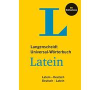 Langenscheidt Universal-Wörterbuch Latein: Latein - Deutsch / (Copertina rigida)