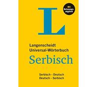 Langenscheidt Universal-Wörterbuch Serbisch: Serbisch - Deuts (Copertina rigida)