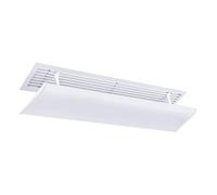 L'angolo del deflettore del flusso d'aria CA centrale regolabile aiuta la circolazione dell'aria di raffreddamento/riscaldamento, i registri AC domestici e del soffitto,