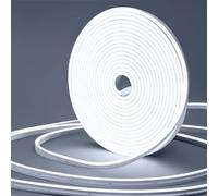 LangPlus+ Striscia LED Neon 10M Dimmerabile 1200LED Bianco Freddo 6500K