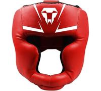 LangRay Caschetto Boxe per Adulti Bambino, Pugilato Protezione Casco della Testa da Boxe per Arti Marziali Taekwondo Karate MMA Boxe Muay Thai Kick Boxing Combattimento