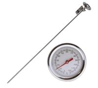 Langsonde - Termometro da pavimento, antiruggine, per visualizzazione della temperatura da giardino