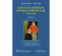 Language and rules of italian private law. A brief texbook
