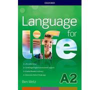 Language for life A2. Super premium.Student's book wb with obk with study app with 16 eread with 1 key online test [Lingua inglese]