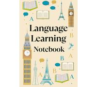Language Learning Notebook: Daily Vocabulary & Practice Log | 120 Pages | 6×9 in | For Any Language