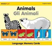 Language Memory Cards - Animals - English-italian (Cards)