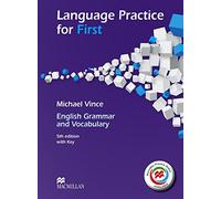 Language Practice for First 5th Edition Student's Book and MPO with Key Pack by Michael Vince (29-Jan-2014) Paperback