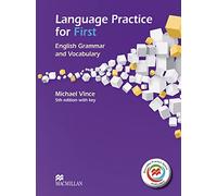 Language Practice for First - Student's Book with MPO and Key: English Grammar and Vocabulary.5th edition (2014)