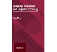 Language Universals and Linguistic Typology (Copertina rigida)